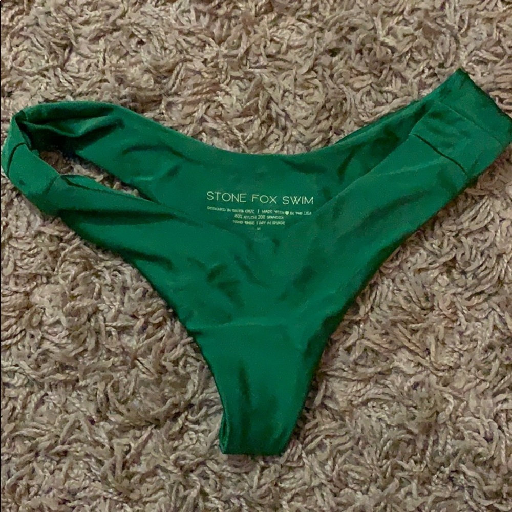 Green Stone Fox Swim Bottom